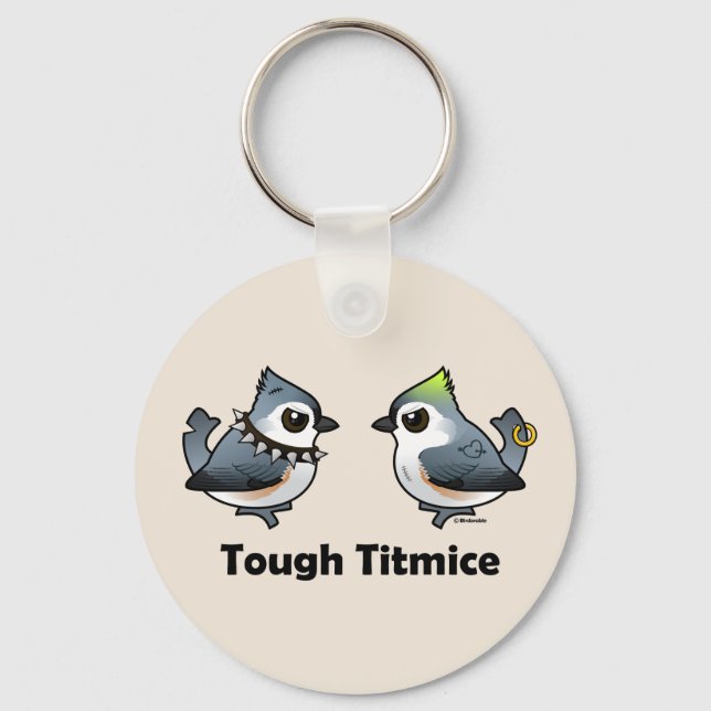 Llavero Tough Titmice (Anverso)