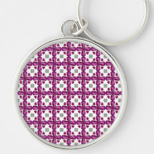 Llavero Tourmaline Rosa Diamond Art, Rosa