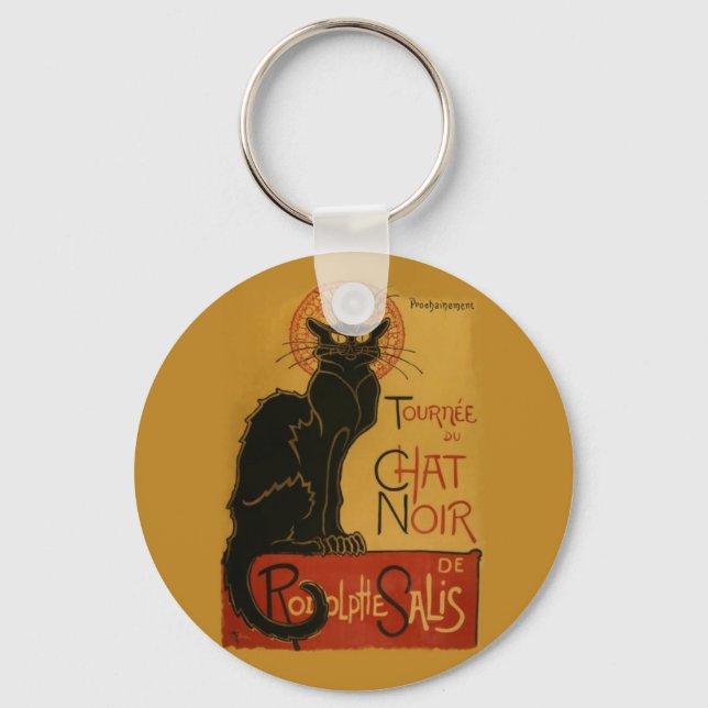 Llavero Tournee de Chat Noir Gato Negro (Anverso)