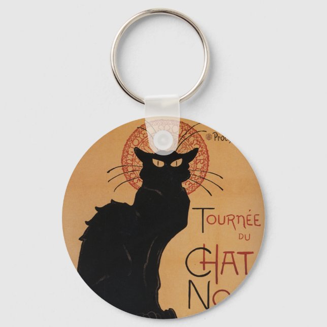 Llavero Tournée du Chat Noir, Théophile Steinlen (Anverso)