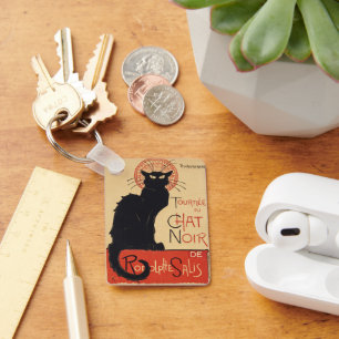 Llavero Tournee du Chat Noir Vintage Black Cat Art Nouveau