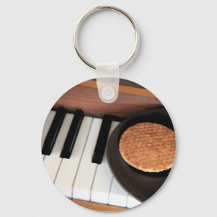 Llavero Tout Va Bien - Stroopwafel y soporte de la llave d