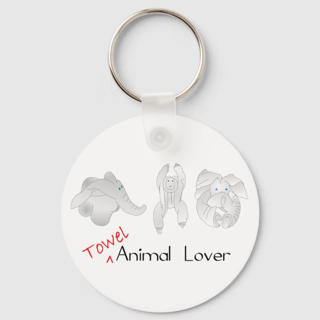 Llavero Towell Animal Lover (Anverso)