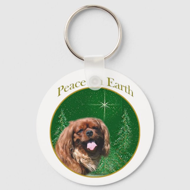 Llavero Toy English Spaniel Peace (Anverso)