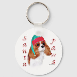 Llavero Toy English Spaniel Santa Paws
