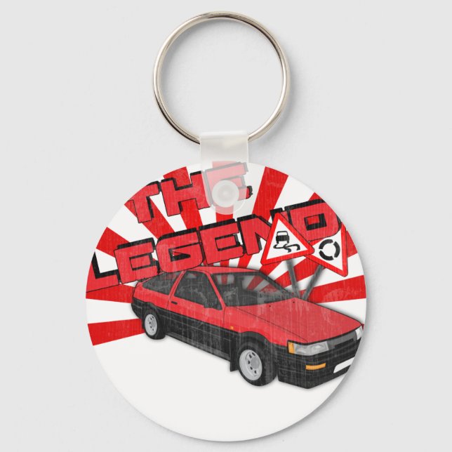 Llavero Toyota Corolla AE86 (Anverso)