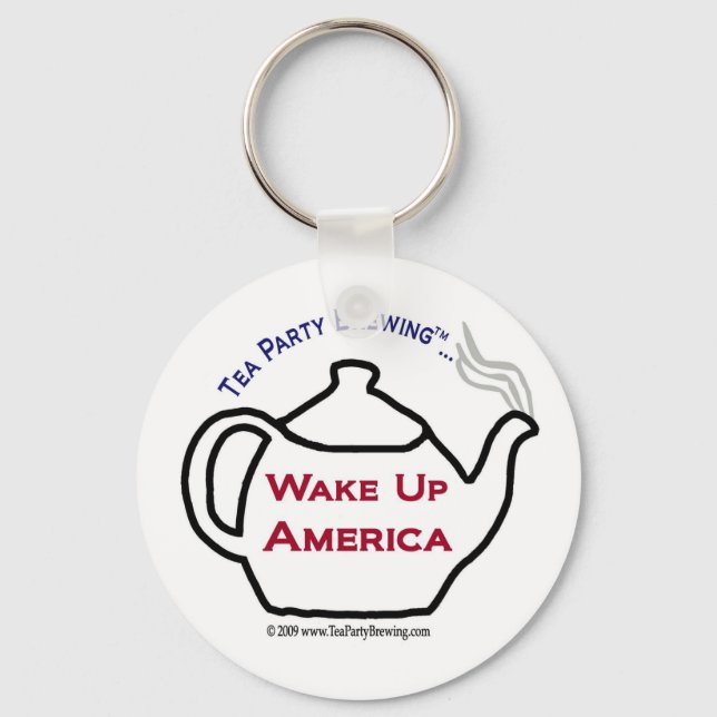 Llavero TP0101 Wake Up America Keychain (Anverso)