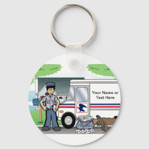 Llavero Trabajador postal personalizado - Personalizado ma