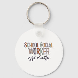 Llavero Trabajador Social Fuera De Servicio El Último Día