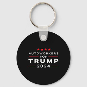 Llavero Trabajadores para Trump 2024 - Diseño sindical de