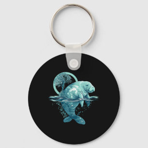 Llavero Trabajo de Manatee Earth Day Manatee