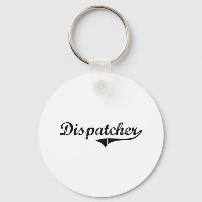 Llavero Trabajo profesional de Dispatcher (Anverso)