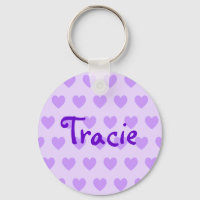 Tracia en morado