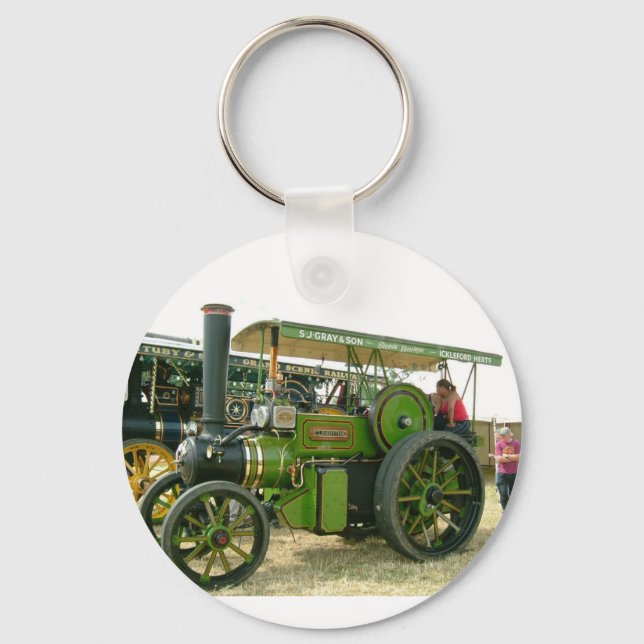 Llavero tractor antiguo (Anverso)