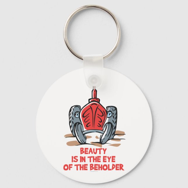 Llavero Tractor antiguo (Anverso)