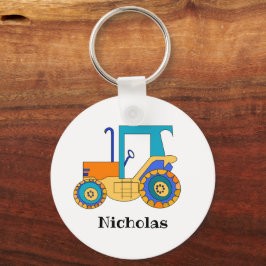 Llavero Tractor colorido personalizado