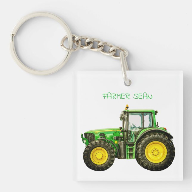 Llavero Tractor John Deere (Frente)