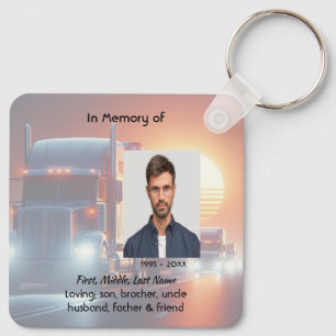 Llavero Tractor-remolque conmemorativo 
