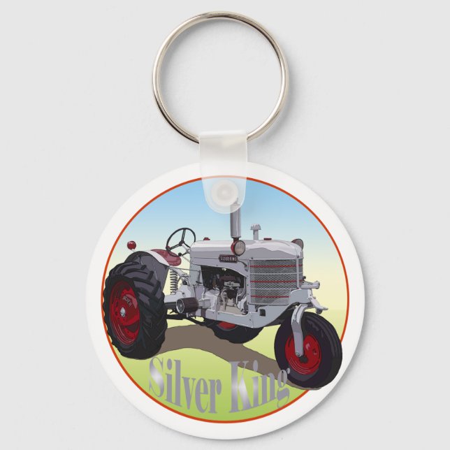 Llavero Tractor Silver King (Anverso)