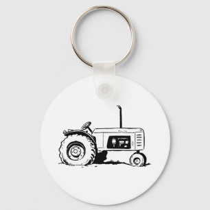 Llavero Tractor Sketch
