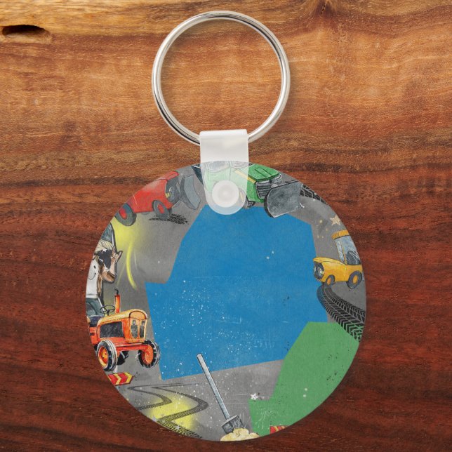 Llavero Tractors Birthday 10 Years (Reverso )