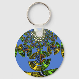 Llavero Tradición azul