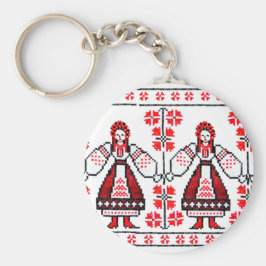 Llavero Traditional Ukrainian embroidery ukraine girls