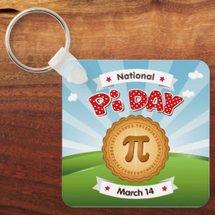 Llavero Traer PIE para el Día Pi