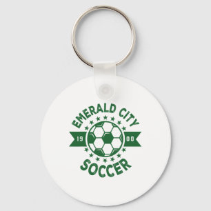 Llavero Traje de fútbol de la ciudad esmeralda del mago de