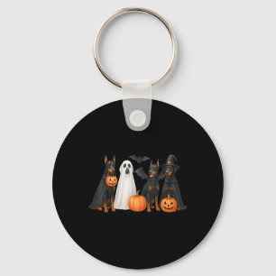 Llavero Traje de Halloween de Doberman Diversión Doberman