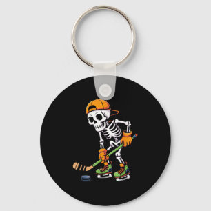 Llavero Traje de Halloween de hockey sobre hielo de esquel