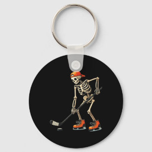Llavero Traje de Halloween de hockey sobre hielo de esquel