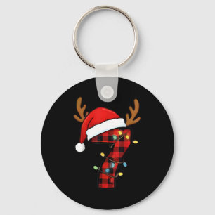 Llavero Traje de Navidad del meme coincidente 7 número 67 