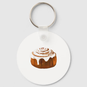 Llavero Traje de rollo de canela Halloween Pan Cosplay Com