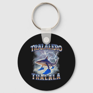 Llavero Tralalero Tralala Funny Shark Meme Bootleg