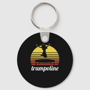 Llavero Trampolinización Gimnasia Gimnastas Ejercicio de F