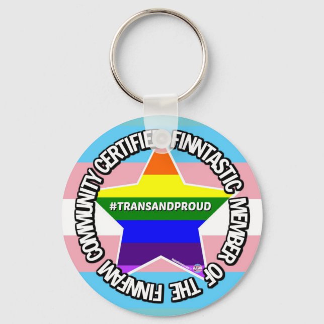 Llavero (Trans) Certificado FinnFam Member Keyring (Anverso)
