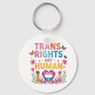 Llavero Trans Rights Are Human Rights Design | LGBTQ+