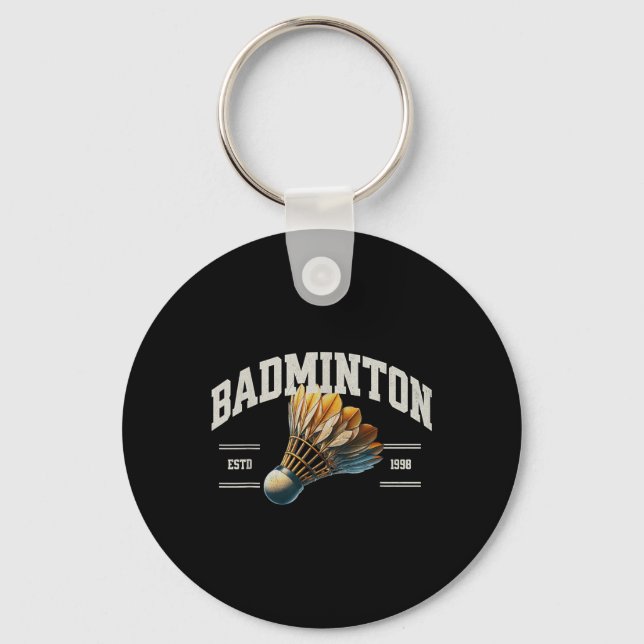 Llavero Transbordador Badminton (Anverso)