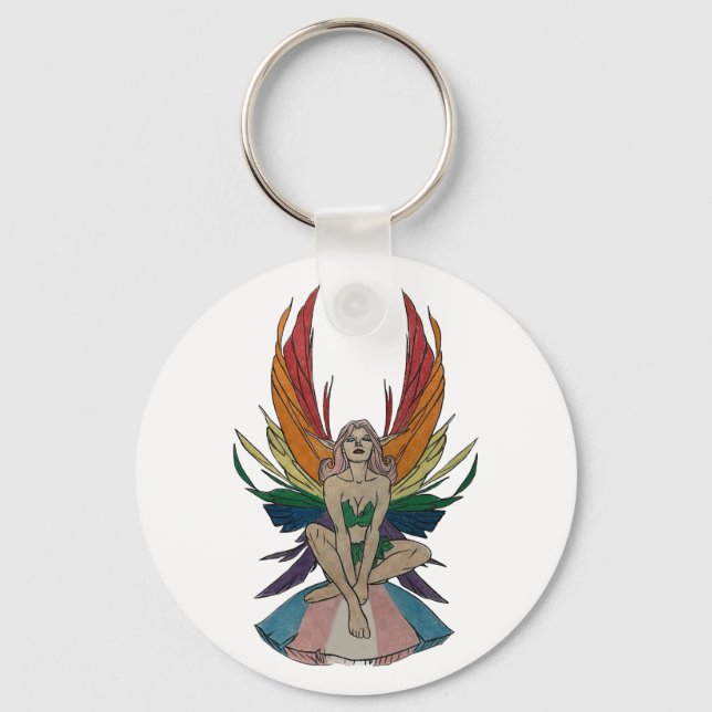 Llavero Transgender Faerie (Anverso)