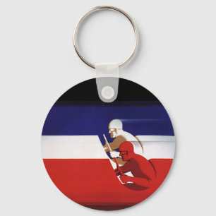 Llavero Transporte Vintage, Corredores Patrióticos de Coch