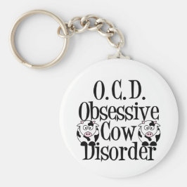 Llavero Trastorno obsesivo de la vaca