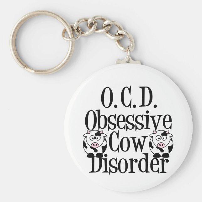 Llavero Trastorno obsesivo de la vaca (Frente)