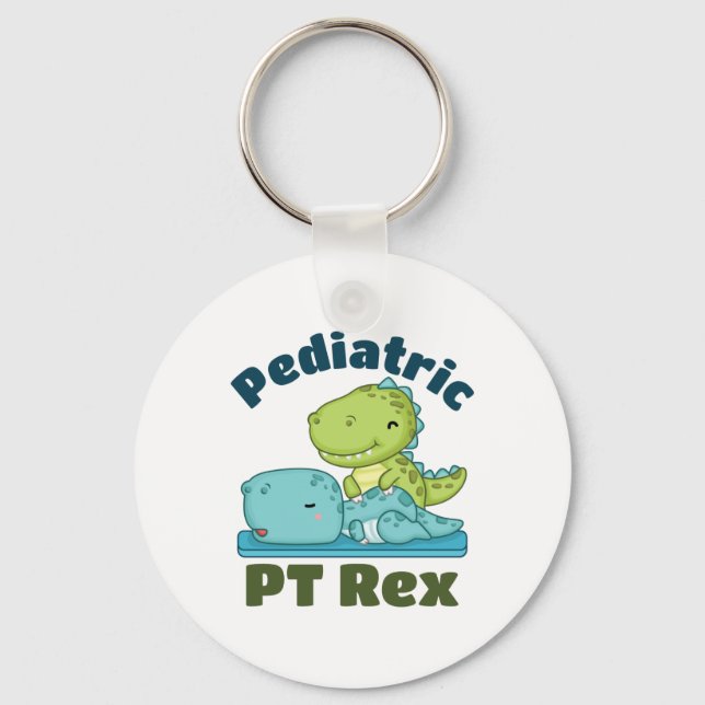Llavero Tratamiento pediátrico Rex Terapia física (Anverso)