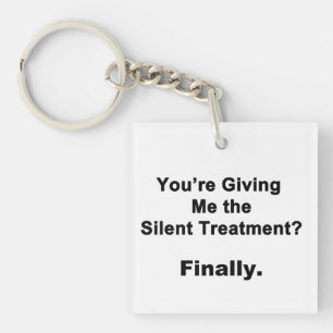 Llavero Tratamiento silencioso