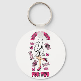 Llavero "Tratamientos para comer para dos" Fantasma preñad