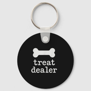 Llavero Trate La Cita Del Dealer Con Gráfico De Paw