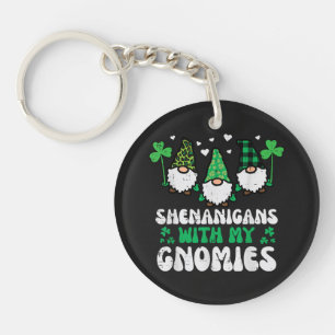 Llavero Travesuras de San Patricio con Gnomies Gnomos