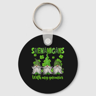 Llavero Travvesuras Con Mi Gnomos Día De San Patricio Gnom