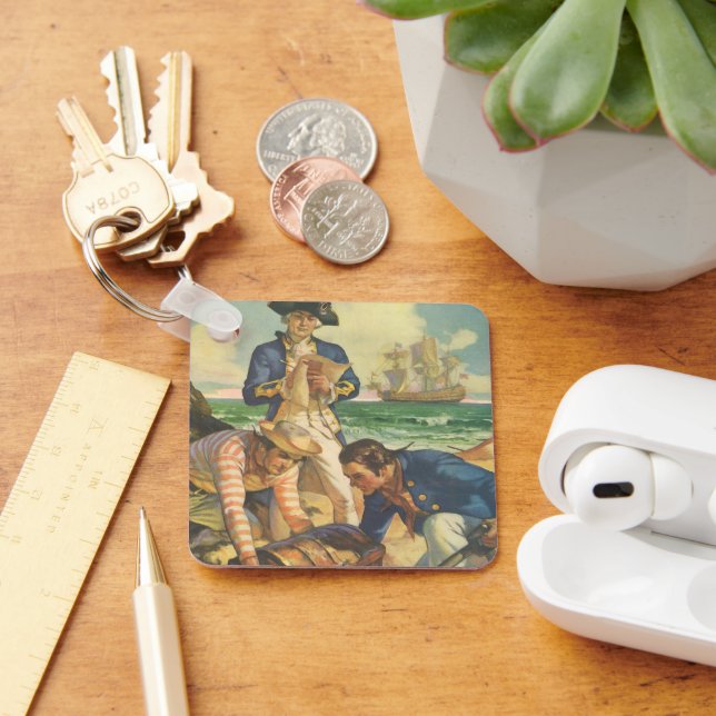 Llavero Treasure Island, piratas de venta de hadas de vint (Escritorio )